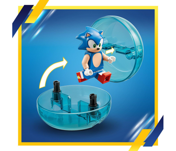 LEGO Sonic the Hedgehog™ 76990 Sonic - wyzwanie z pędzącą kulą - 1159403 - zdjęcie 9